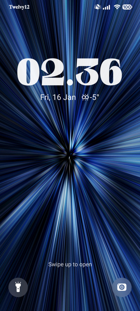 Pure Blue screenshot