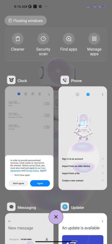 Mimic universe man screenshot