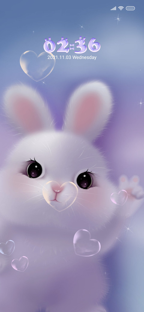 My cute rabbit screenshot