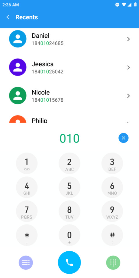 Android screenshot