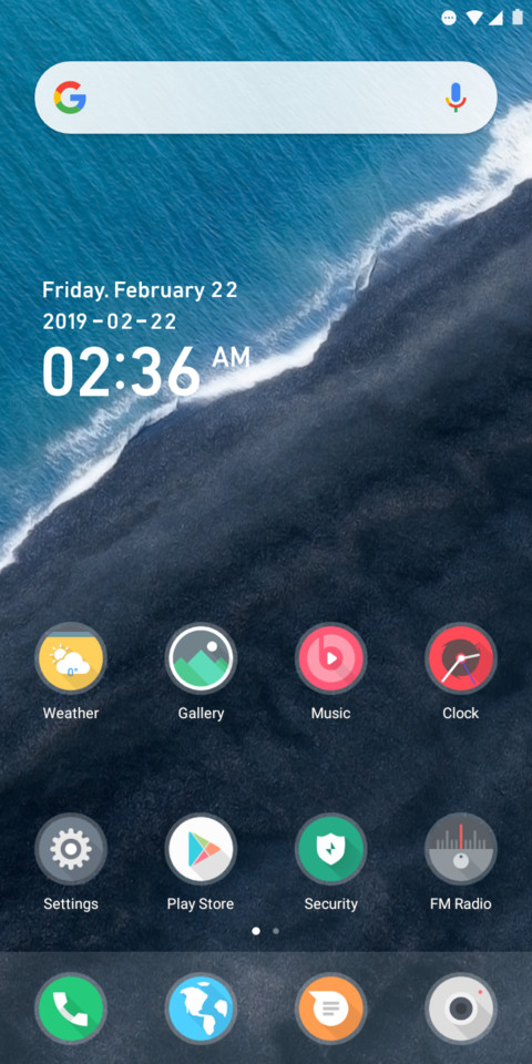 Android screenshot