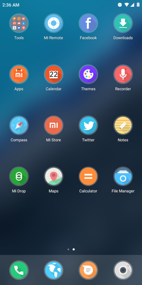 Android screenshot