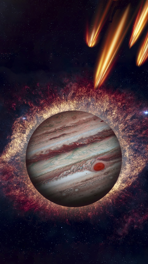Meteor Shower on Jupiter screenshot