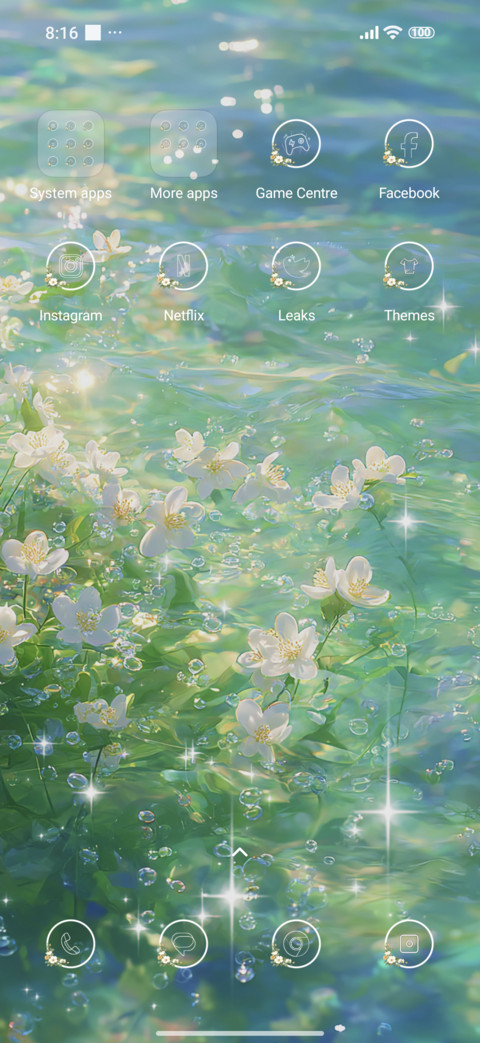 Fresh green screenshot