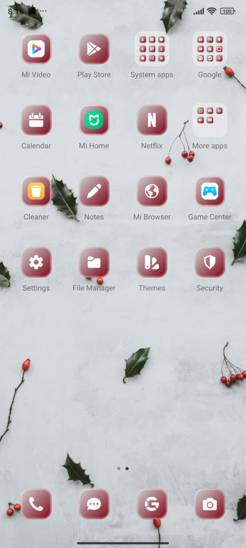 Berry Pattern screenshot