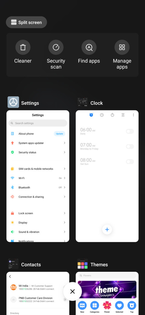 black cool screenshot