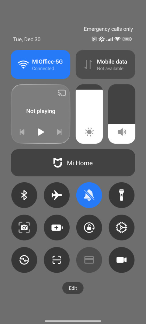 Pure white screenshot