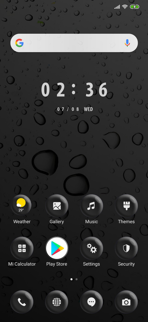 Monsoon Bubbles  Dark _3MDS screenshot
