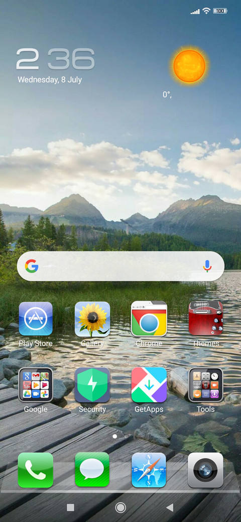 Android 10 IOS6 screenshot