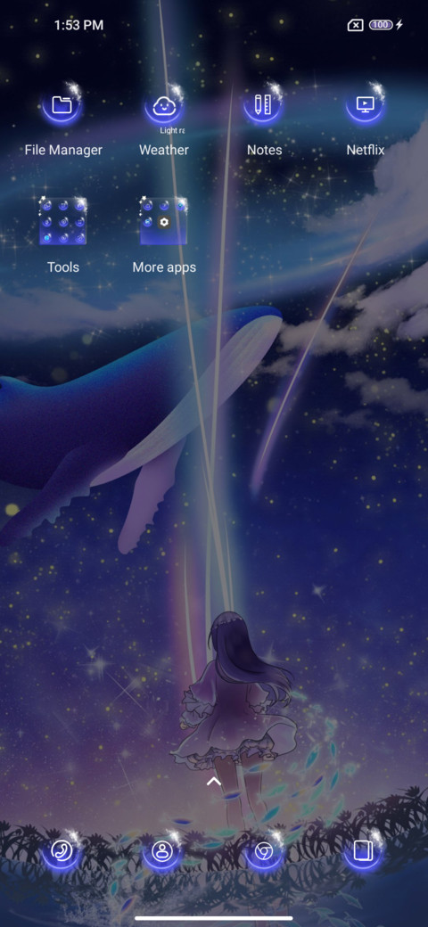 Whale sea screenshot