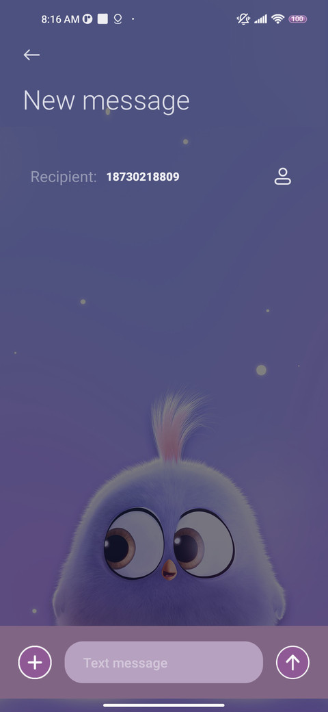 Angry Birds Purple screenshot