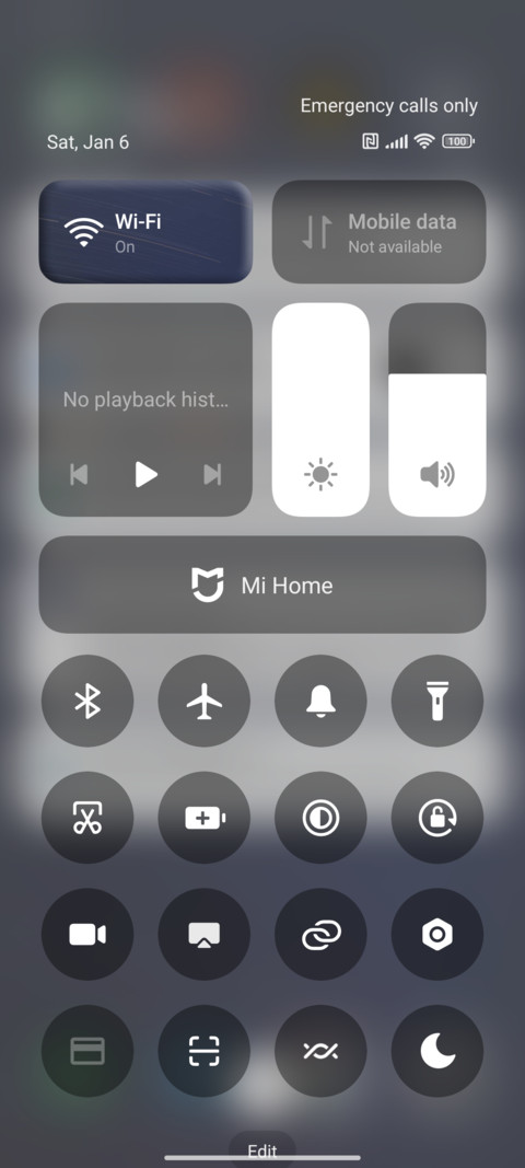 Night stars screenshot