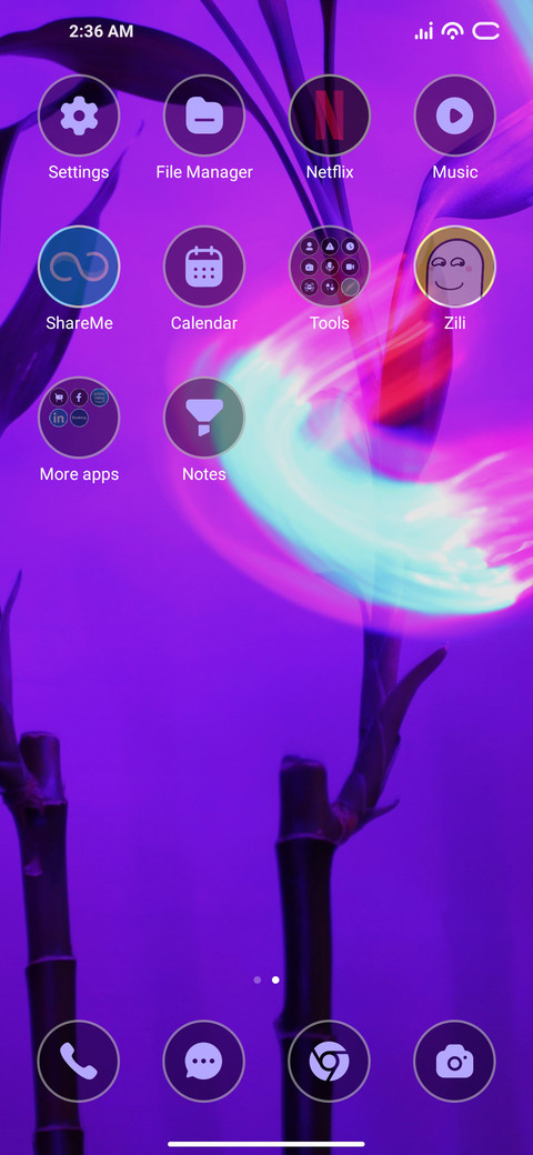 Purple Water screenshot