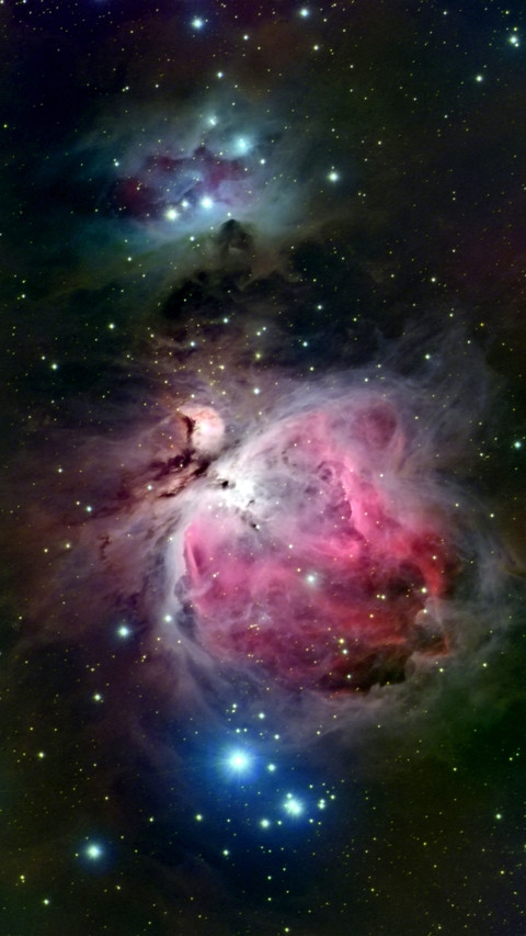 Nebulae in the universe screenshot
