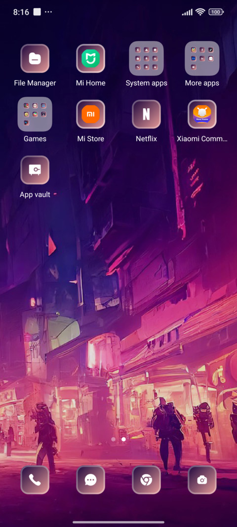 Neon screenshot