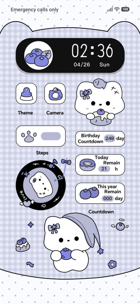 Blueberry Kitty screenshot