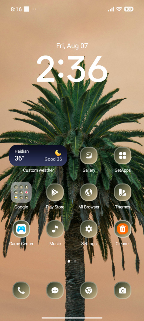Tropical screenshot