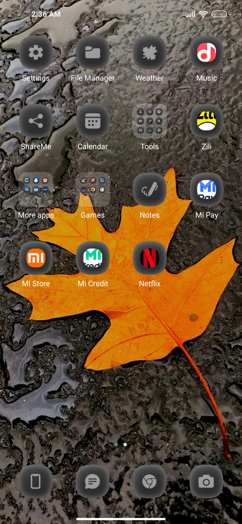 Rain Leafs screenshot