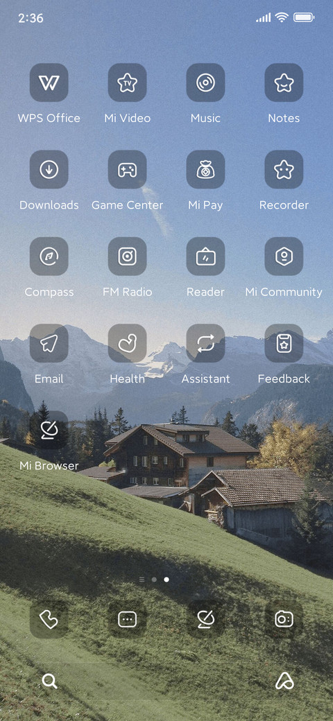 mountain and field screenshot