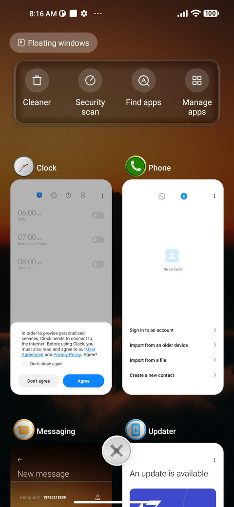 Breeze screenshot