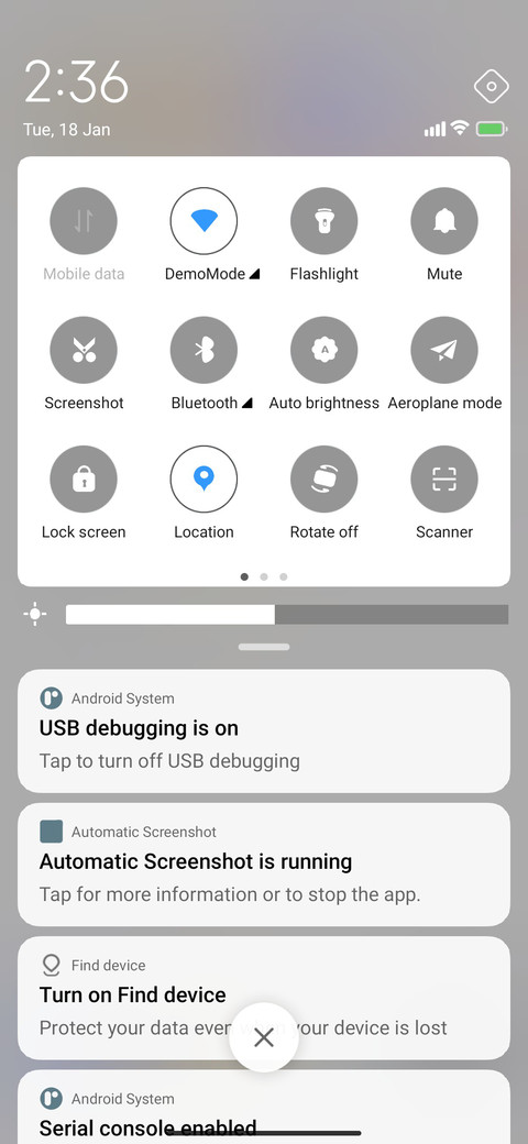 Light luxury screenshot