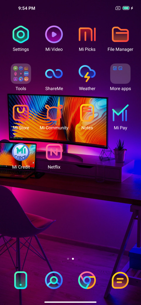 Neon X screenshot