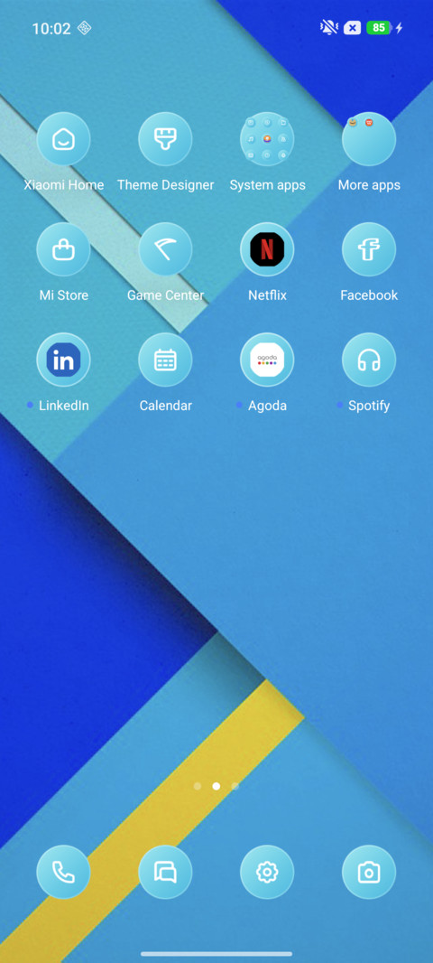 Colorful screenshot