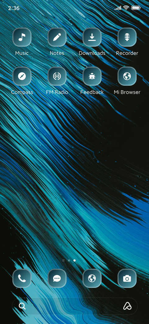 Wavy screenshot