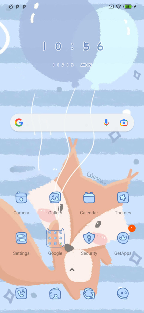 Dynamic fox screenshot