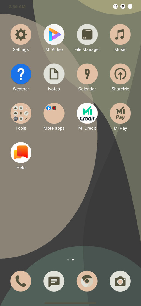 Android 12 screenshot