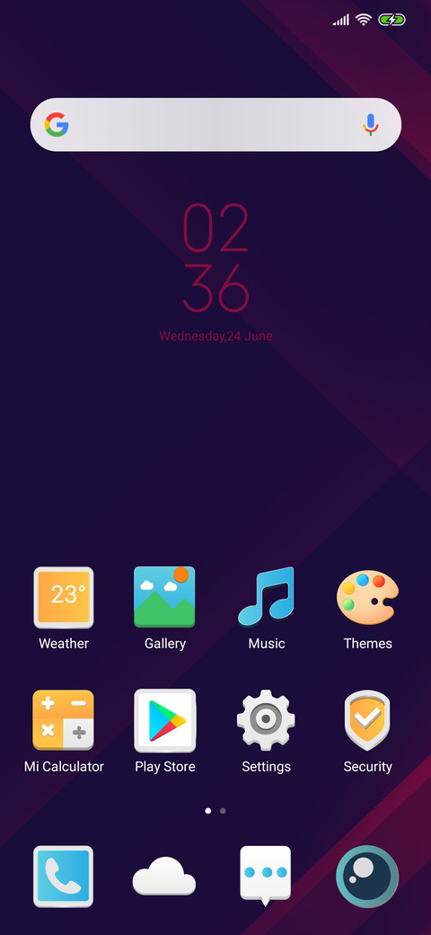 Red X screenshot