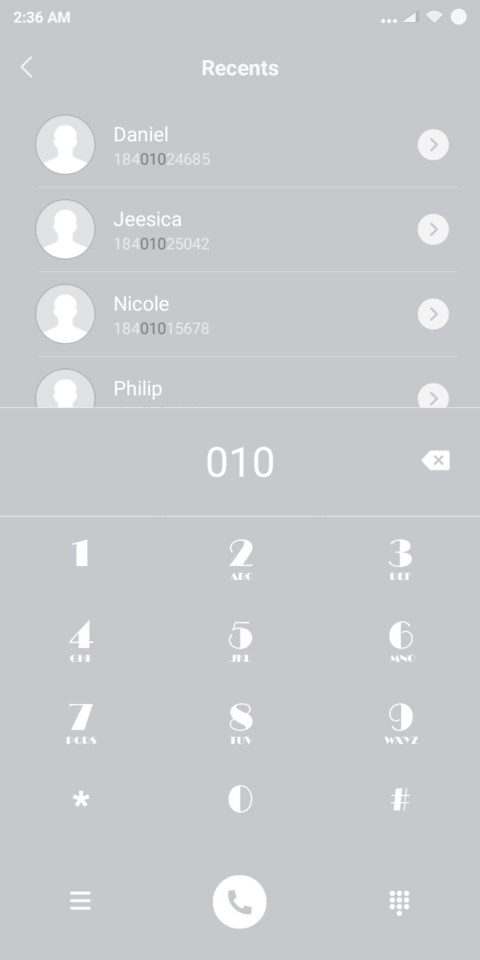 Nice UI10 screenshot