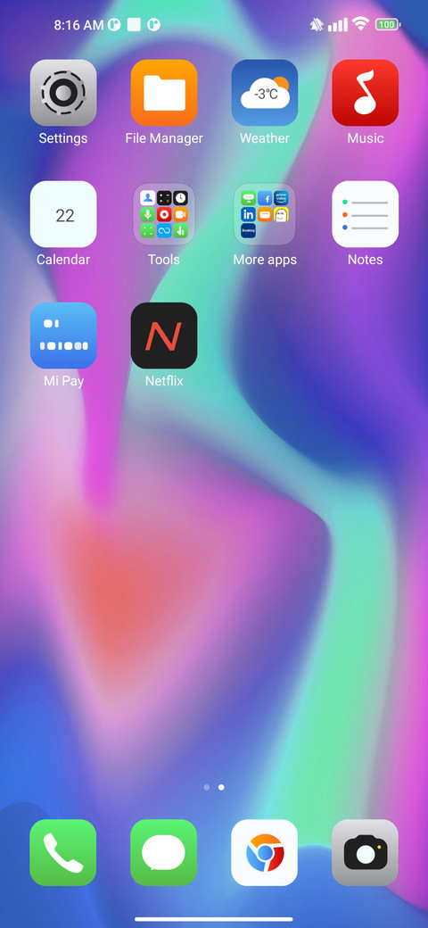 Color UI screenshot