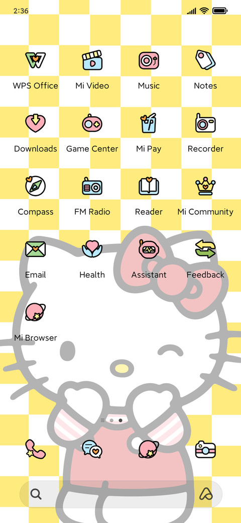 Bold lines cute screenshot