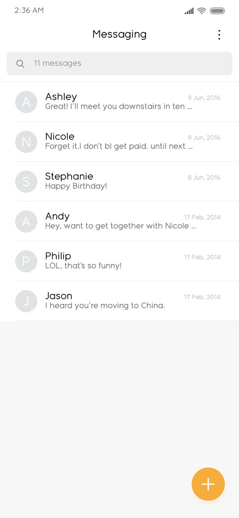 Meticula screenshot