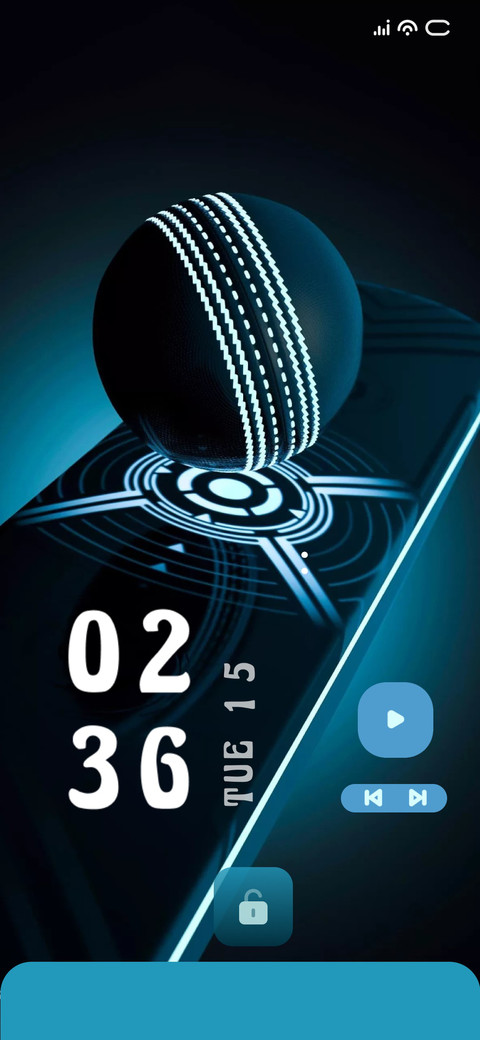 Neon Ball Cricket screenshot