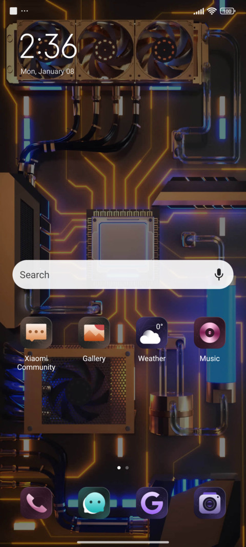 Technology Chip screenshot