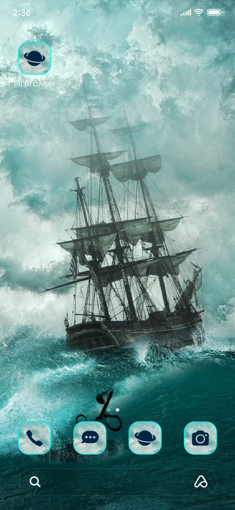 ship waves screenshot