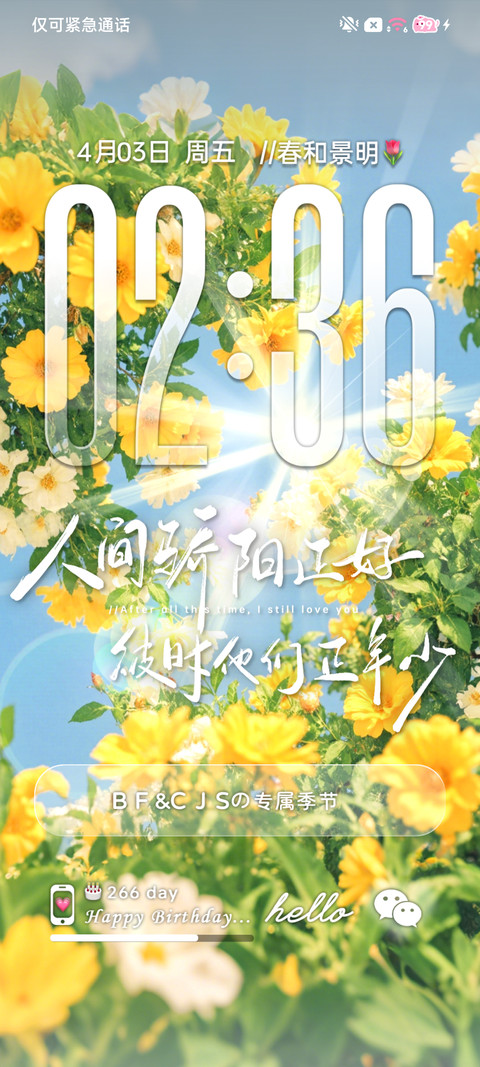 光栅 我是我的春天 screenshot