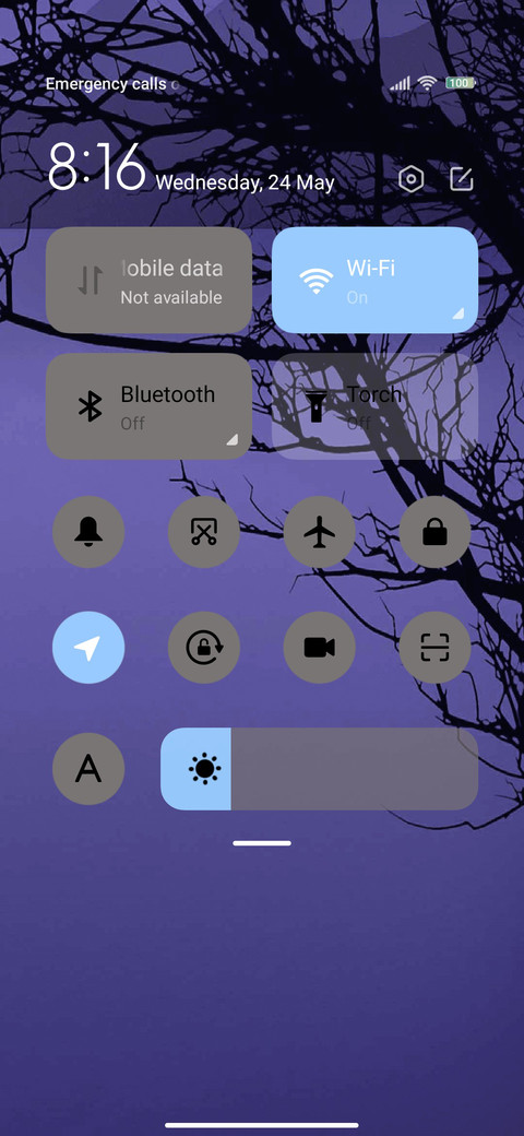  blue sea  trees screenshot