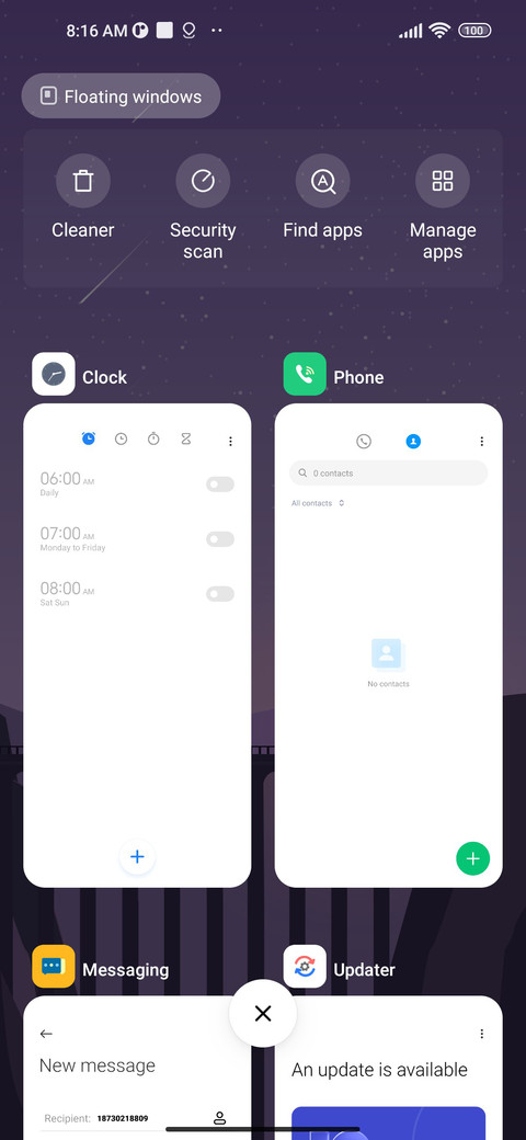 Seek screenshot