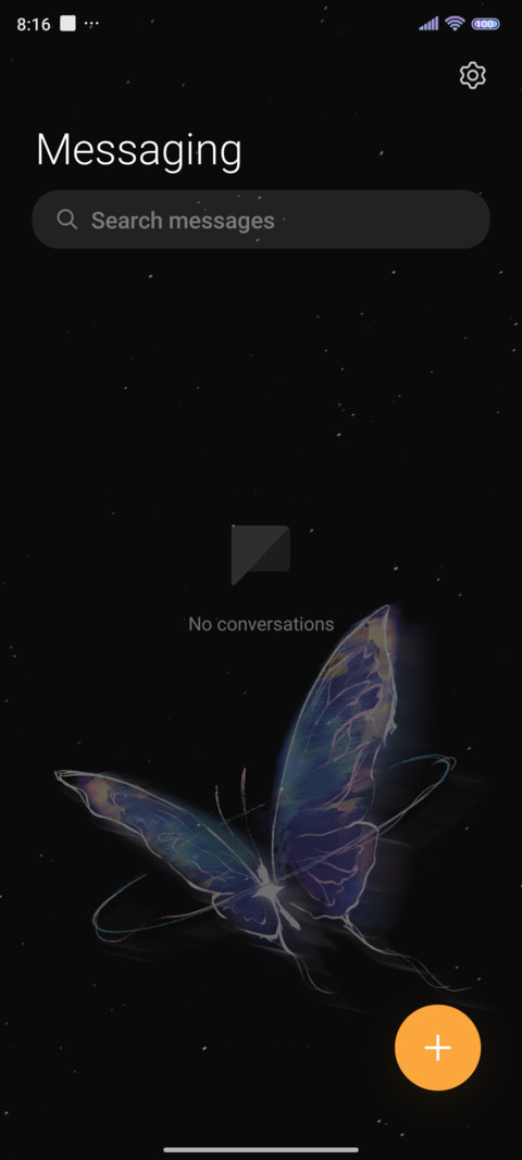 Simple butterfly screenshot