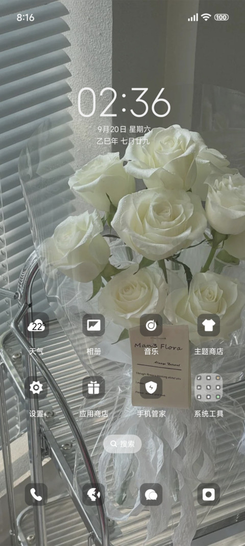 ins玫瑰清冷感 screenshot