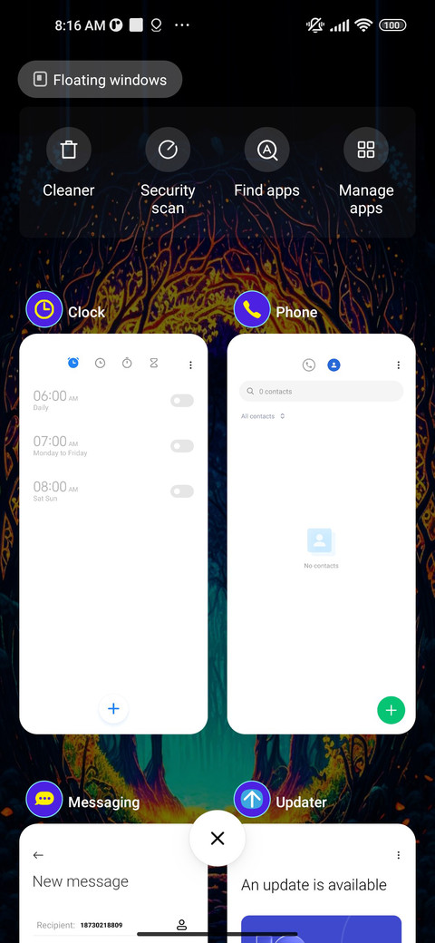 minimal forest screenshot