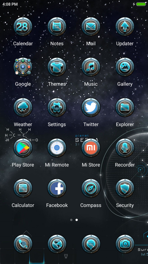 Jupiter upward screenshot