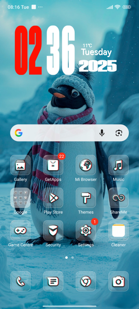 Penguin screenshot