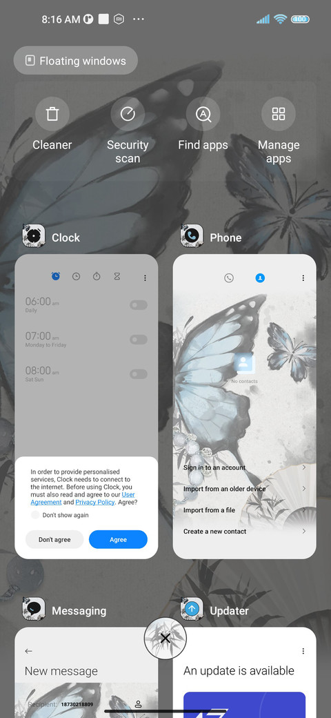Ink wash Butterfly screenshot