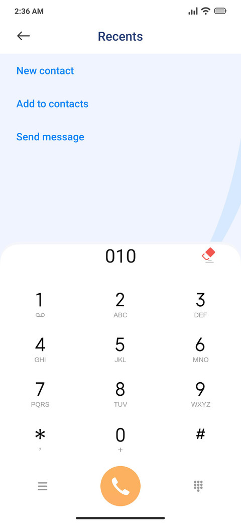 Nothing screenshot