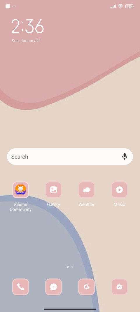 Light Abstract screenshot