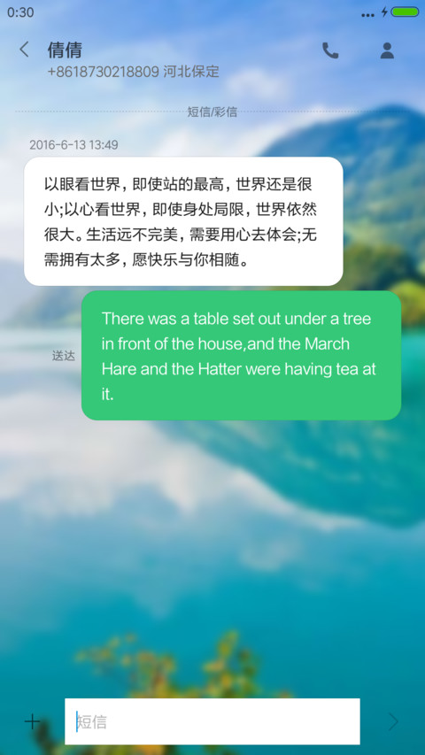 山水情 screenshot